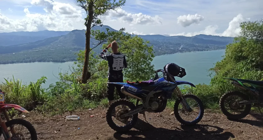 sceneries looks great on top of Batur Lake