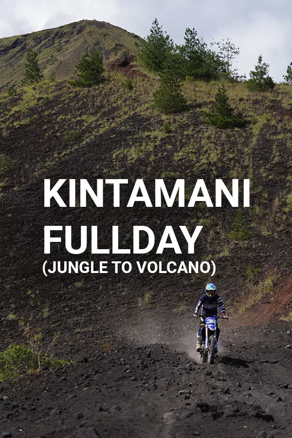 KINTAMANI VOLCANO RIDES (Jungle to Black Lava Trails)